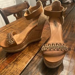 Not rated boho wedges. Bought new from Buckle. Size 7.5